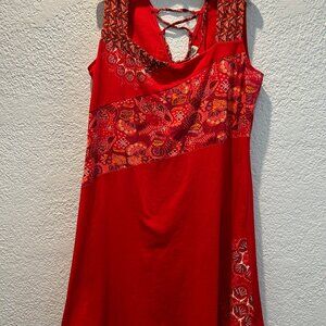 Coline Red Sundress XL
